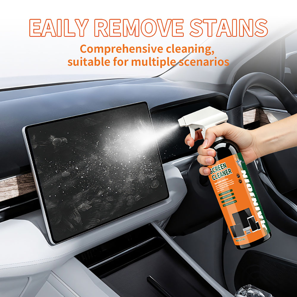 Monitor Cleaning Kit - Bildschirmreinigungsspray-Set mit Mikrofasertuch, 200ML streifenfreier Bildschirmreiniger,