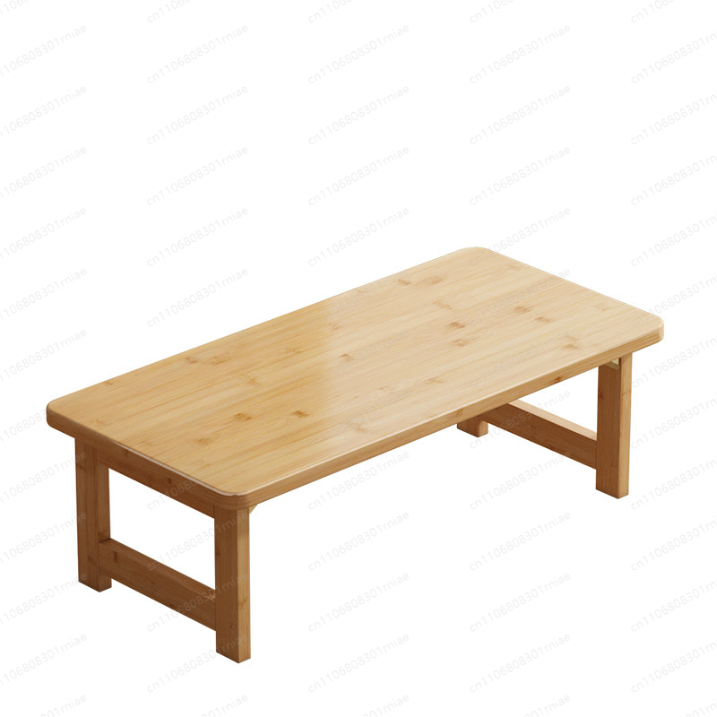 Desk Setup Maker - Massiver Bambus-Kang-Tisch, klappbarer niedriger Tatami-Tisch, vielseitig