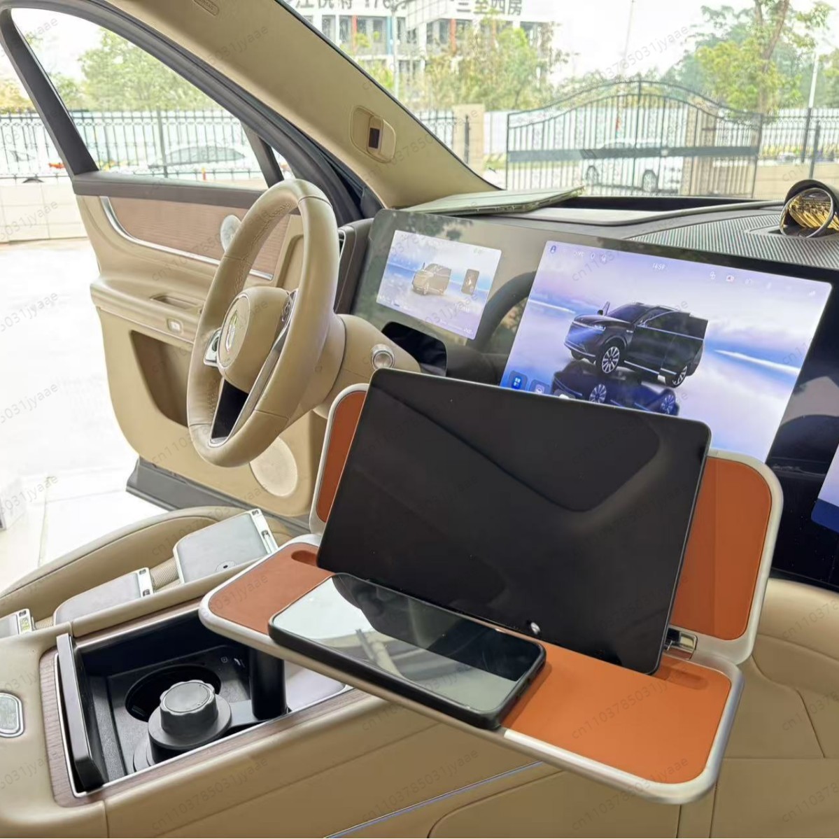Desk Setup Maker - Neuer faltbarer Auto-Tisch, tragbarer Laptop-Schreibtisch &