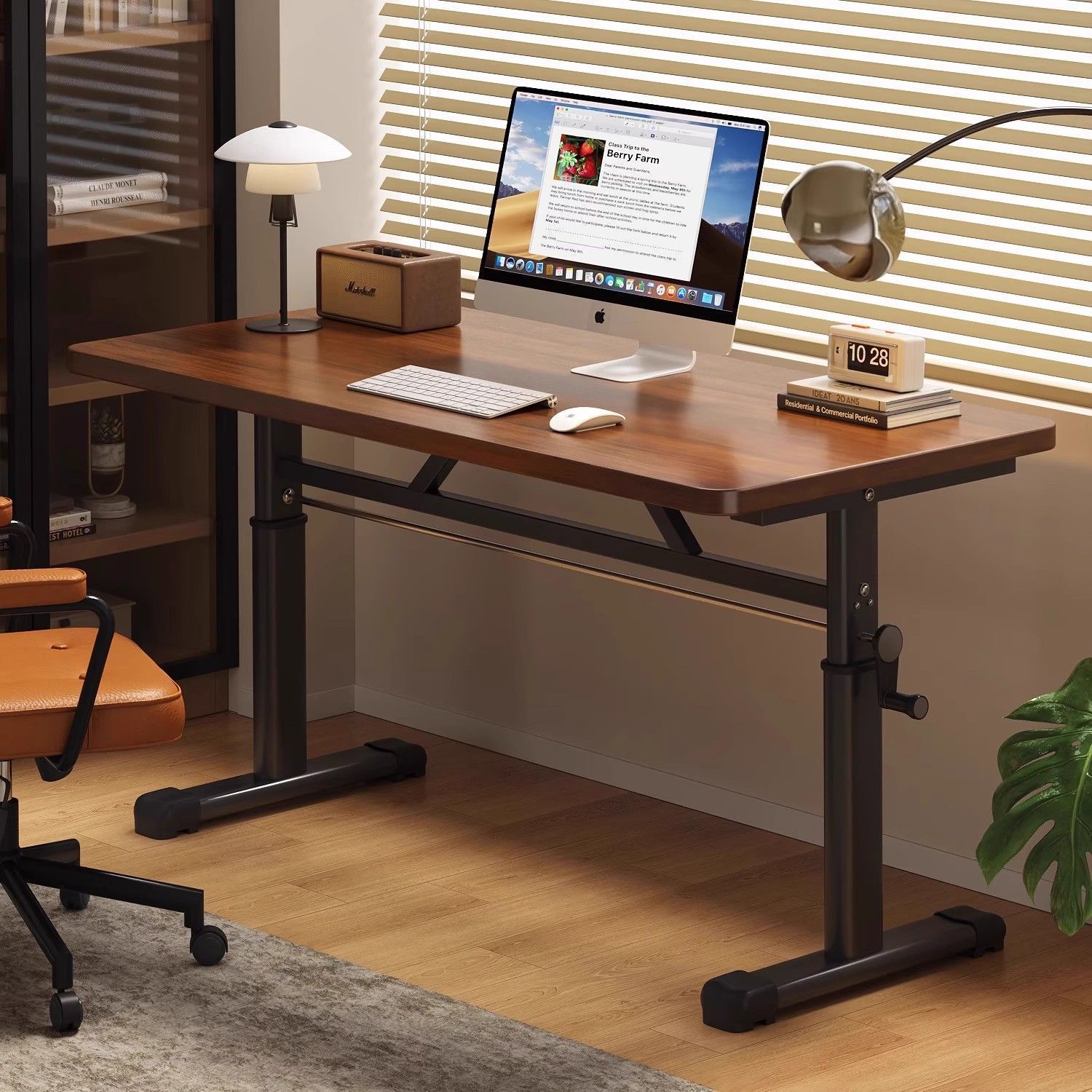 Desk Setup Maker - Moderner Einfacher Höhenverstellbarer Computertisch Ergonomischer Schreibtisch