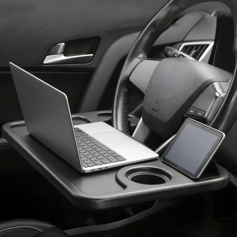 Desk Setup Maker - Auto-Lenkradtisch Universelle Lenkradhalterung Laptop-Tablet Multifunktionaler Esstisch-Halter