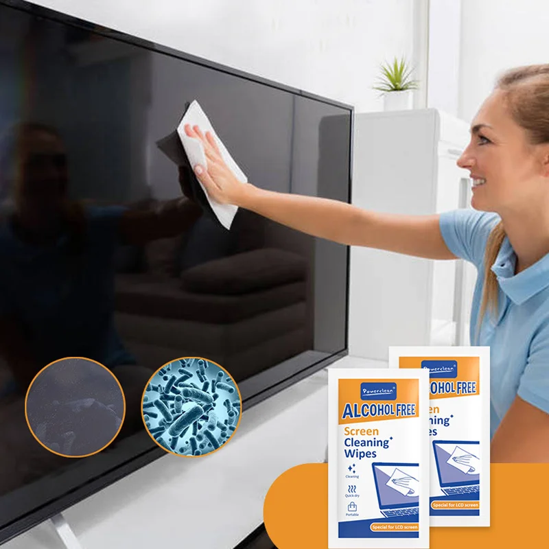 Monitor Cleaning Kit - 40er-Pack PC-Reinigungstücher – Trocken- und Nasstücher