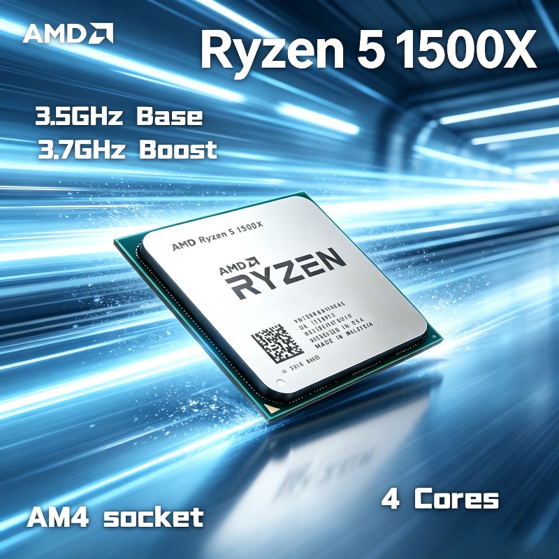 Amd Cpu Ryzen 5 - CPU Prozessor 4 Kerne 8 Threads