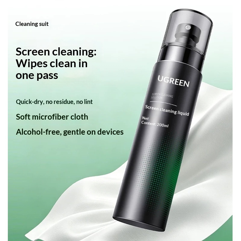 Monitor Cleaning Kit - Schnell trocknendes Bildschirmreinigungsset, geeignet für OLED-Monitore,