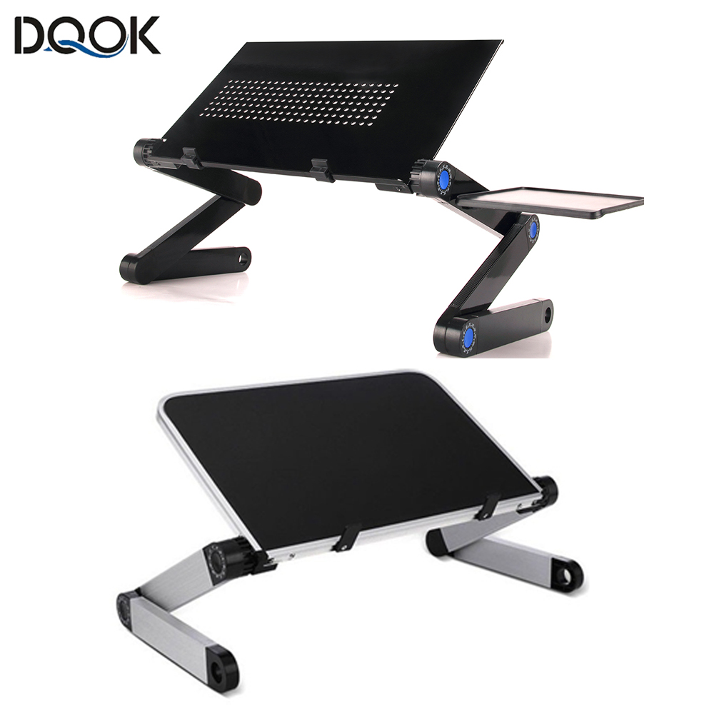 Desk Setup Maker - Verstellbarer Laptop-Schreibtischständer, tragbarer, ergonomischer Lapdesk aus