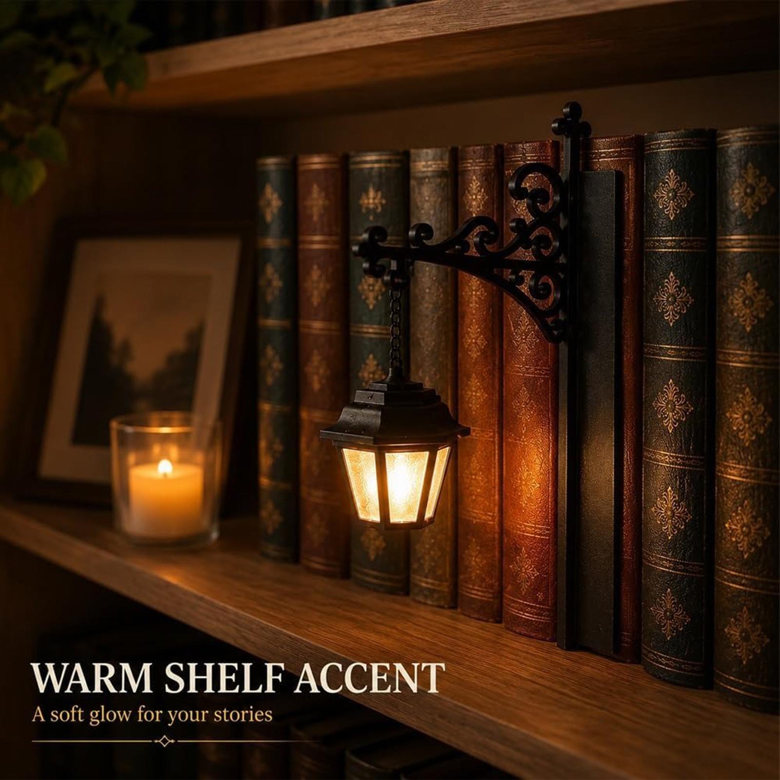 Bücherregal-Laterne, dekorativ – Desk Setup Vintage Bewertung und Preis