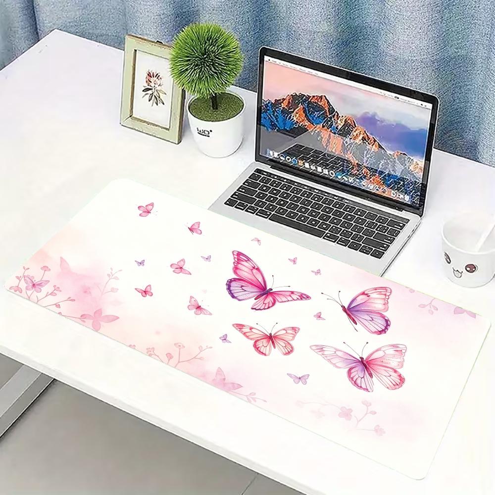Aquarell Rosa Schmetterling Gr – Desk Setup Laptop And Pc Bewertung und Preis