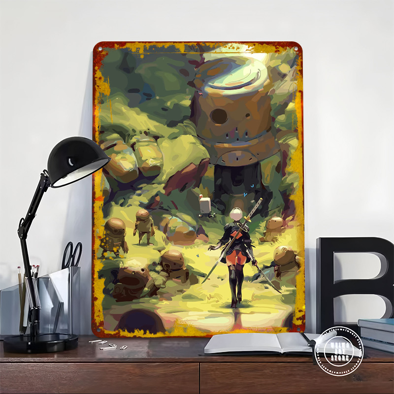 Nier Automata: 2B im Wald Meta – Desk Setup Vintage Bewertung und Preis