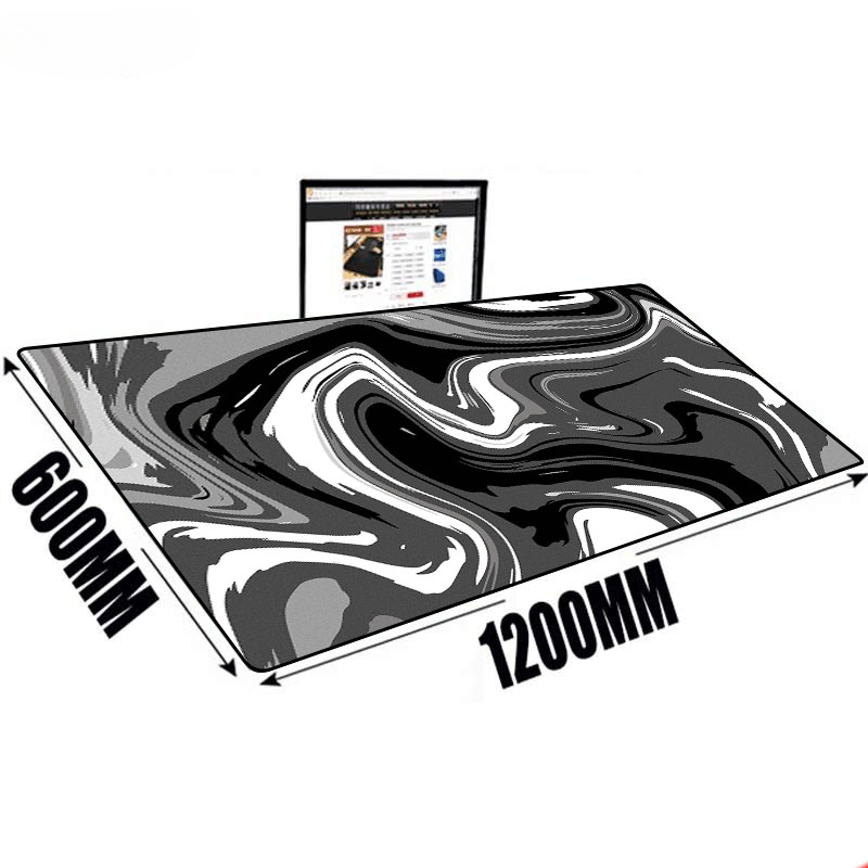 Große Matte Mauspad Fluid Art  – Desk Setup Laptop And Pc Bewertung und Preis