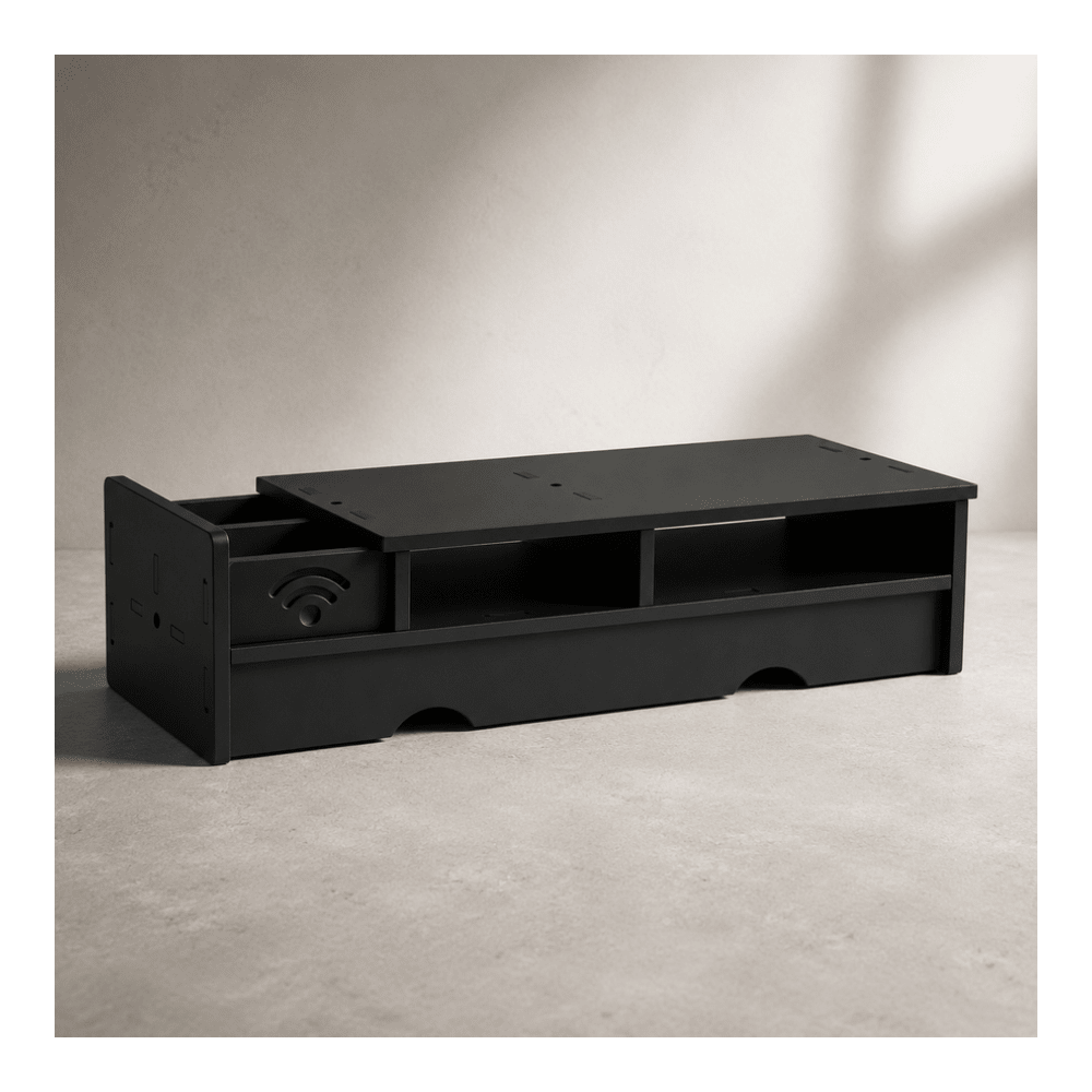 Schwarze Matte WLAN-Router-Auf – Desk Setup Bedroom Bewertung und Preis