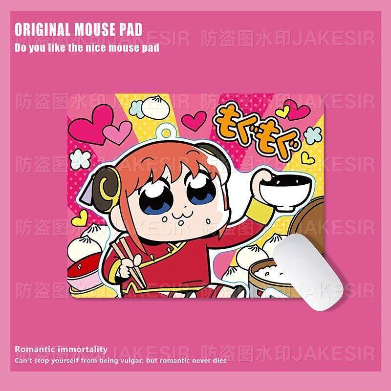 Kawaii Gintama Großes Mauspad  – Desk Setup Maker Bewertung und Preis