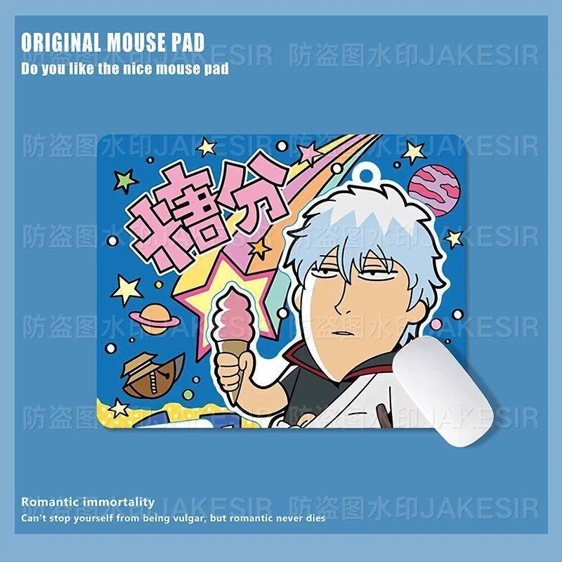Kawaii Gintama Großes Mauspad  – Desk Setup Maker Bewertung und Preis