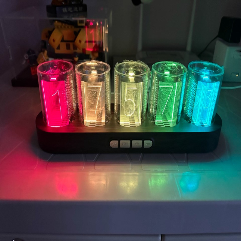 LED Nixie Röhrenuhr RGB Gaming – Desk Setup Youtube Bewertung und Preis