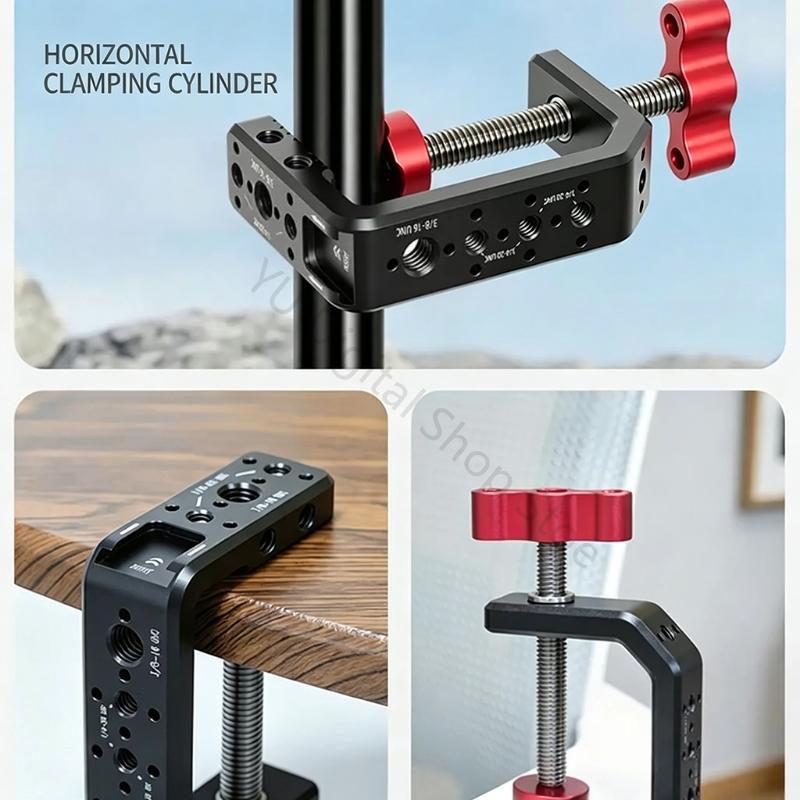 96BA Kamera-Superklemme aus Al – Desk Setup Youtube Bewertung und Preis